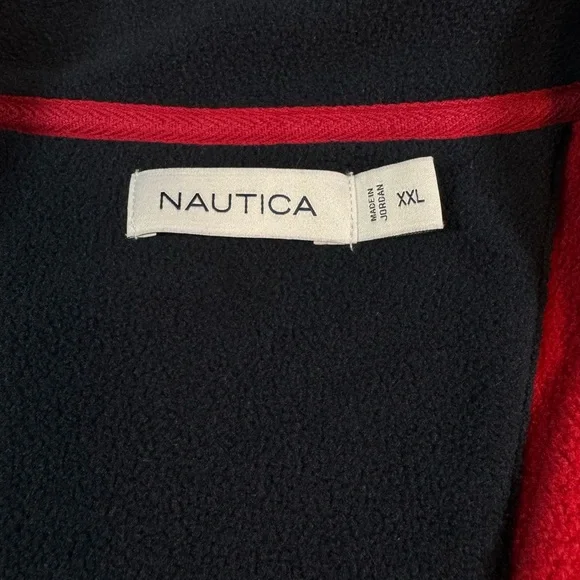 Nautica Men’s Plushy Cozy 3/4 Zip Fleece Pull Over. Sz XXL  W/CLassic Logo - Picture 3 of 8